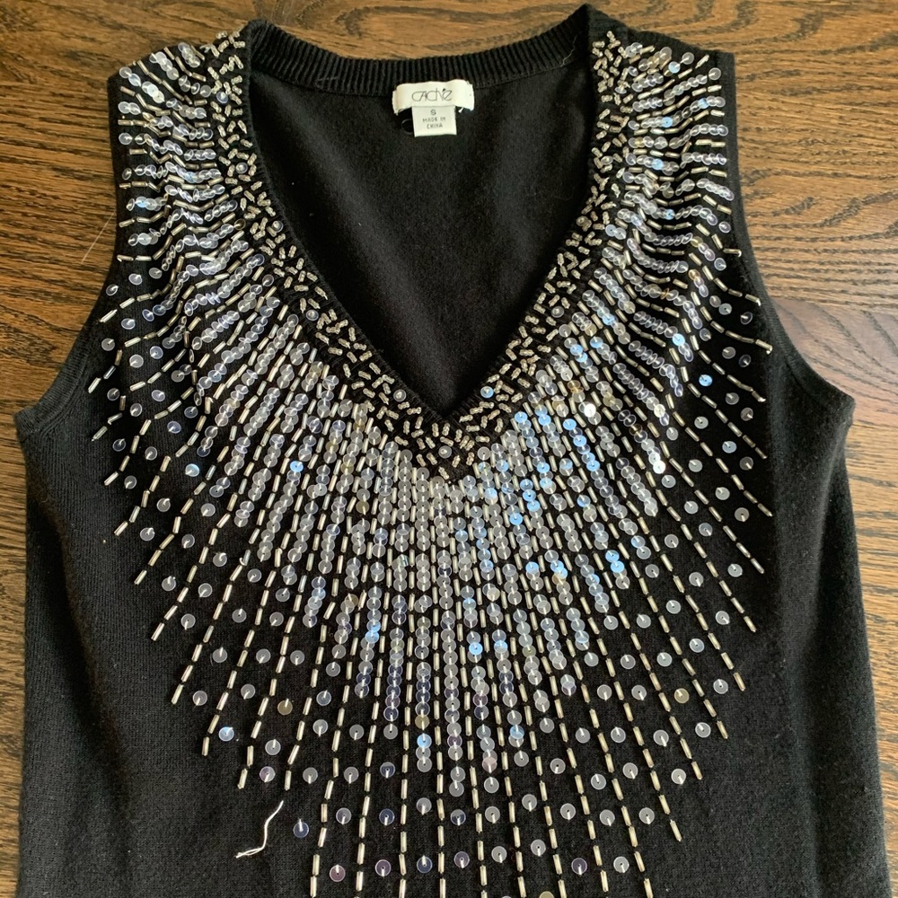 Sequin Cache top size small